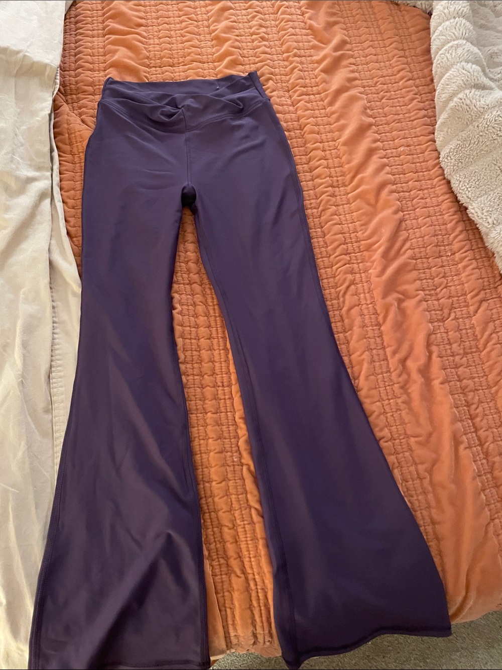 Old Navy Purple Flared Leggings